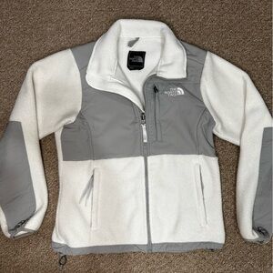 The North Face Two-Tone Gray and White Jacket